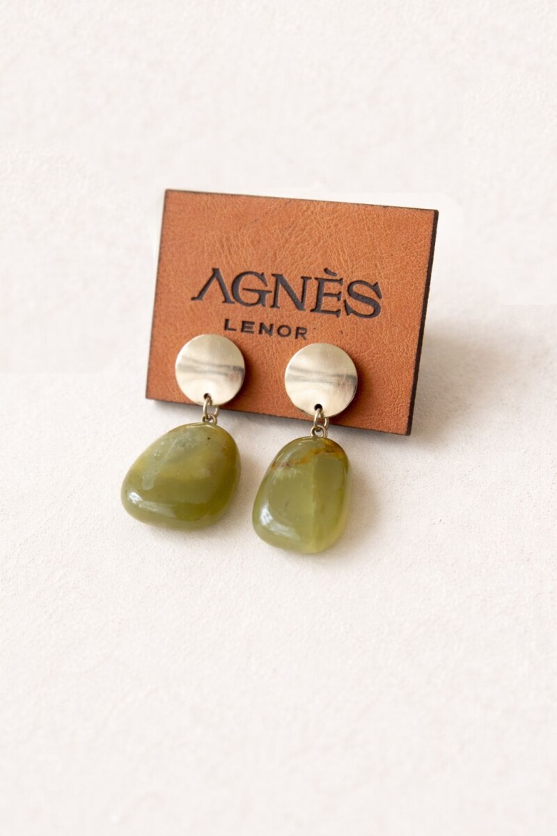 Piedrita Earrings Verde