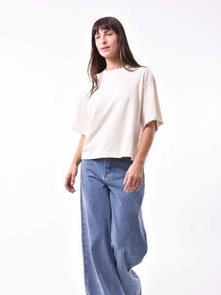 REMERA CORA BEIGE