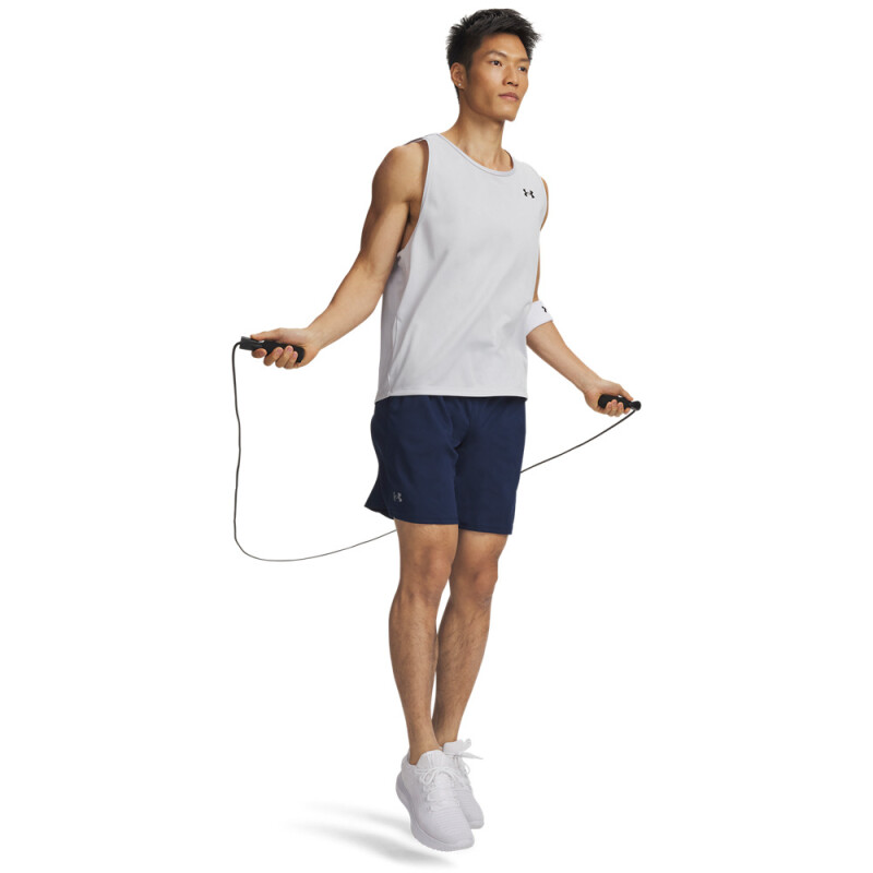 UA Tech Mesh Shorts-RED BLU-408