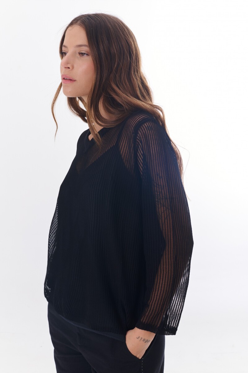SWEATER JAZZ NEGRO