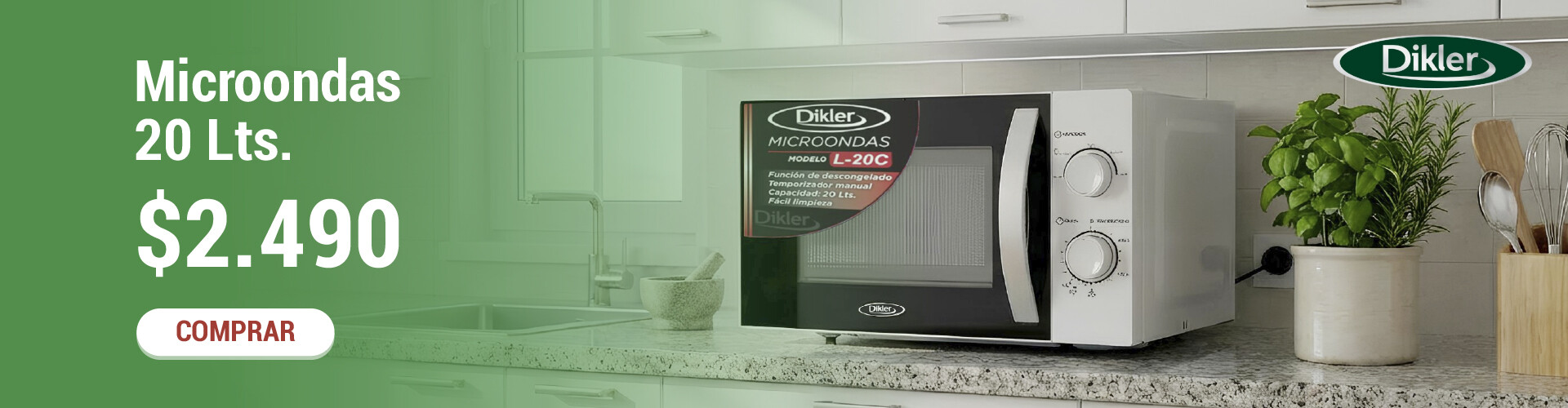 Microondas Dikler L-20 C