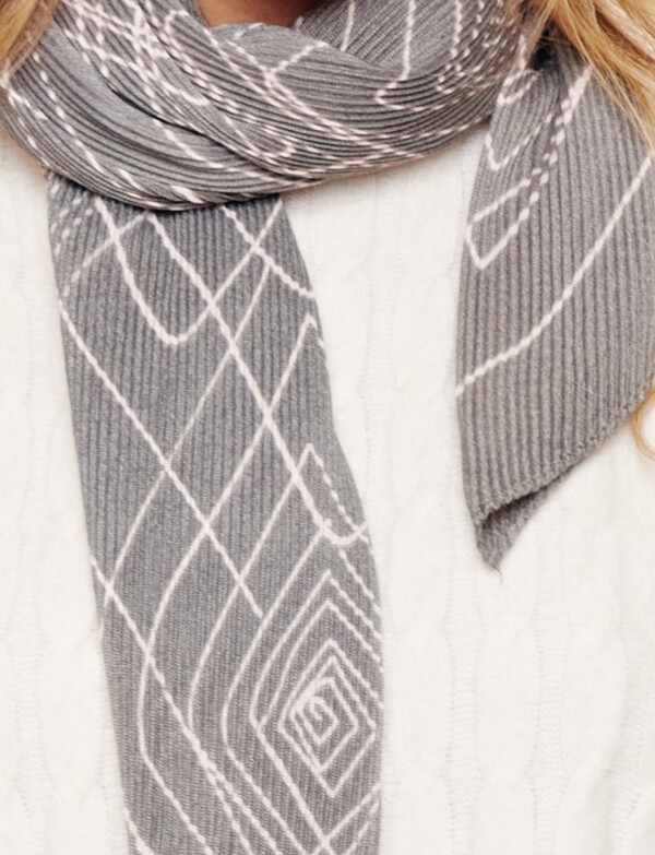 Pashmina Plisada GRIS