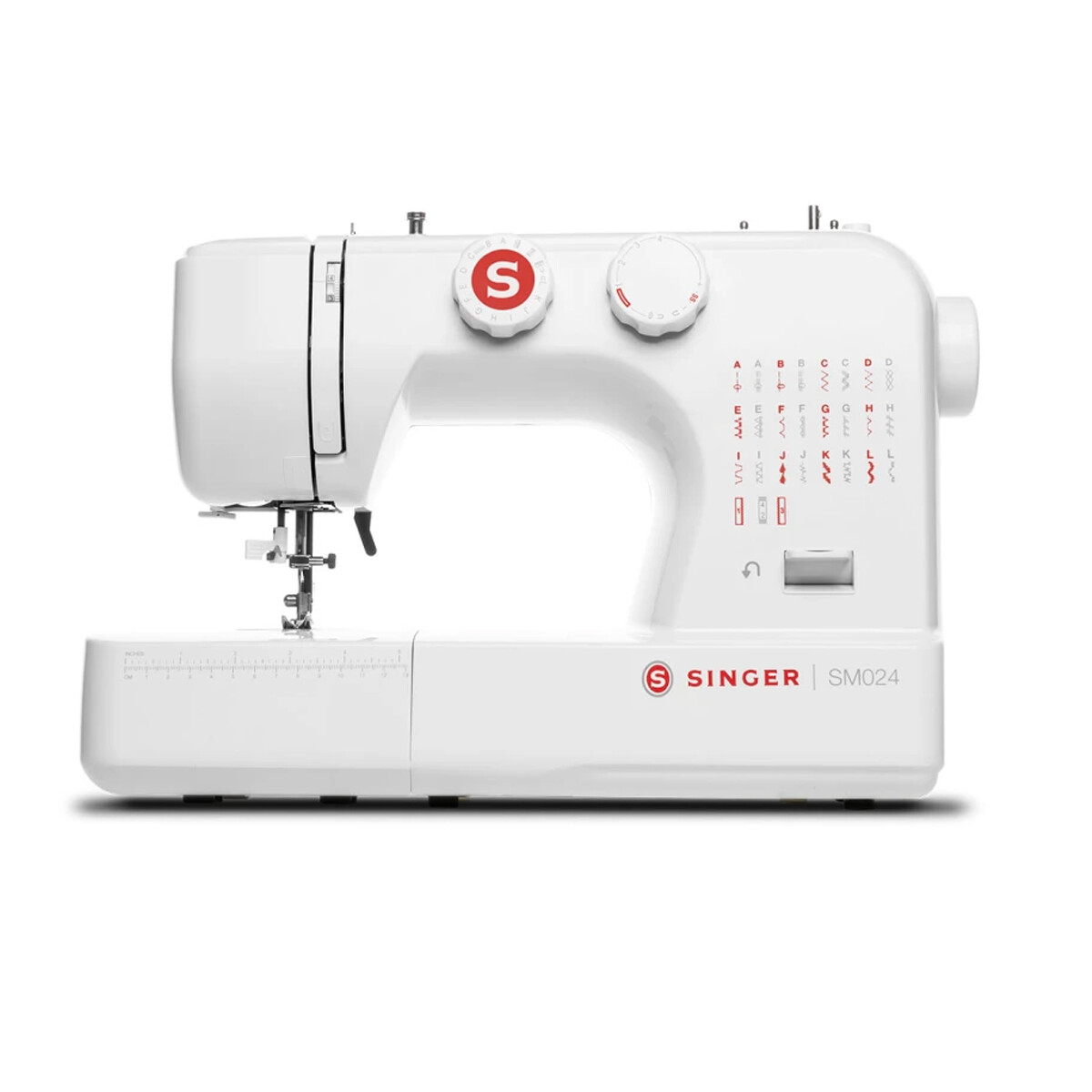 Máquina De Coser Singer Sm-024rd 24 Operaciones 