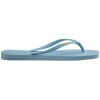 Ojotas Havaianas Slim Square Logo Pop Pp Azul