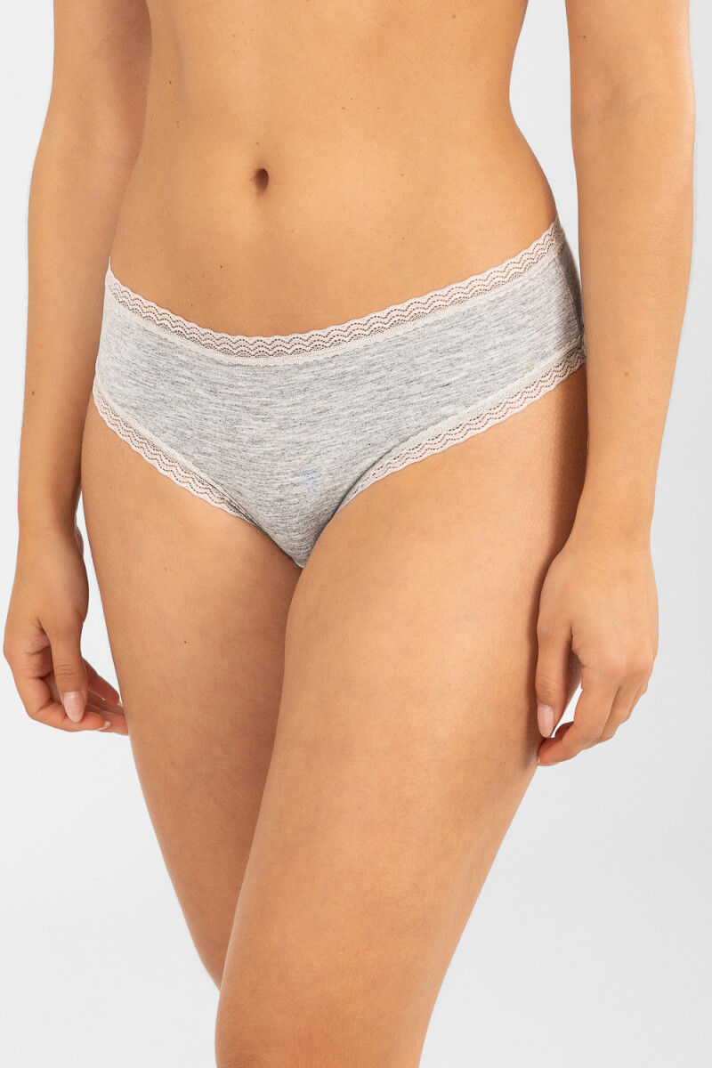 Colaless alta azucena Gris melange