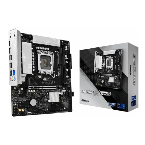 Motherboard H810m-x Gen5 Ddr5 Lga1851 PLACA MADRE ASROCK H810M-X GEN5