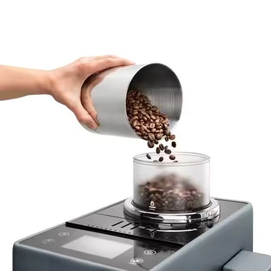 Cafetera Super automática Rivelia Pebble Grey Delonghi EXAM440.55.G Cafetera Super automática Rivelia Pebble Grey Delonghi EXAM440.55.G
