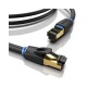 Cable de Red Ethernet RJ45 SFTP Cat 8 Vention de 3 Metros