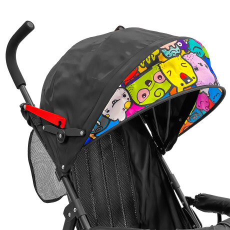 Coche Paragüita Bebé Expert Kids Liviano Con Accesorios Negro