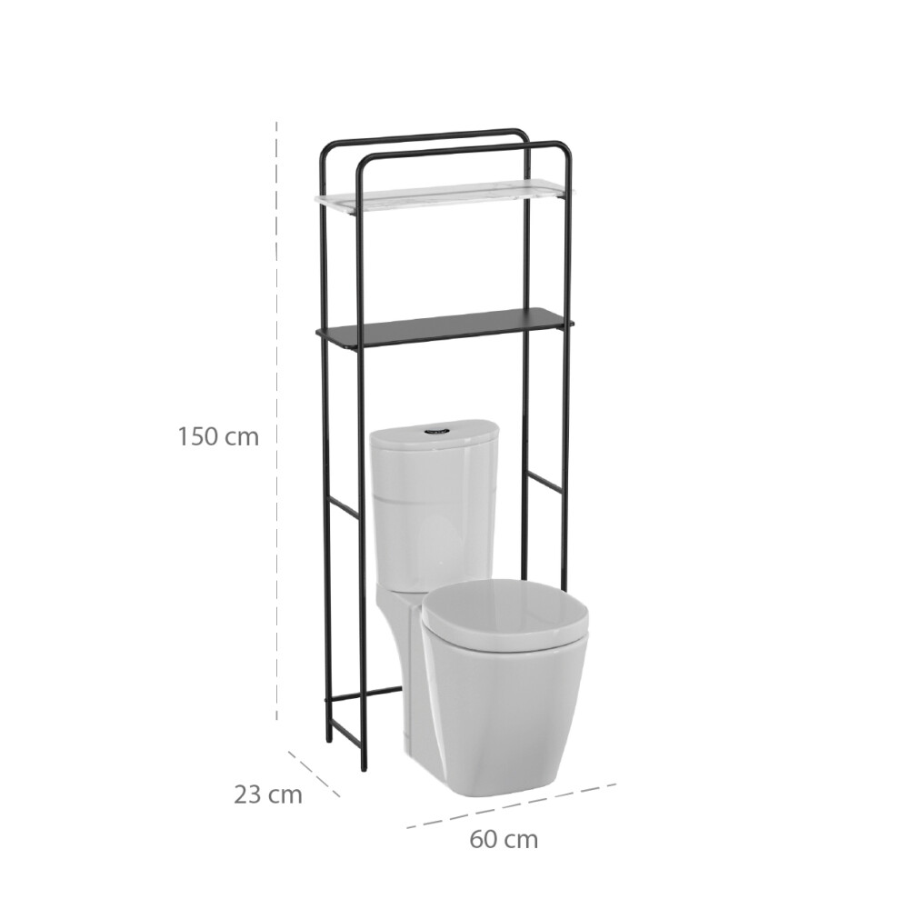 Estante de Inodoro 2 niveles - House Estante de Inodoro 2 niveles - House