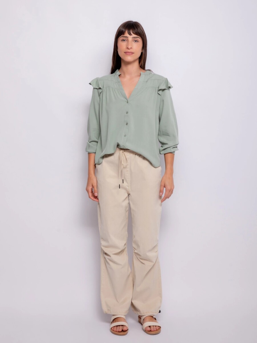 CAMISA ALLIE BENTON - VERDE 