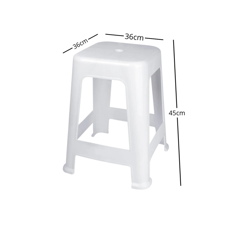 Set x4 Banquetas Bela Vista BLANCO