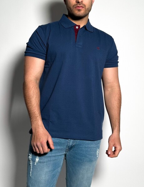 Remera polo pique lisa Lux Piedra