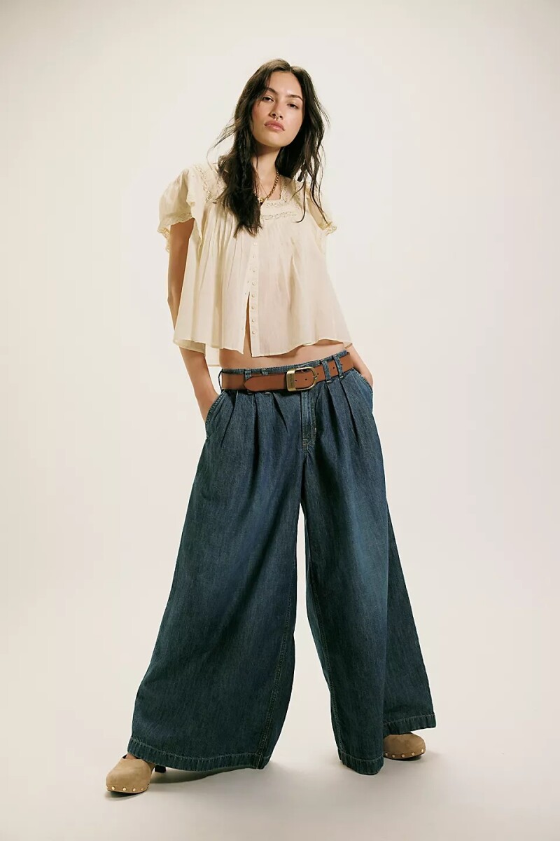 SCOUT WIDE LEG Azul