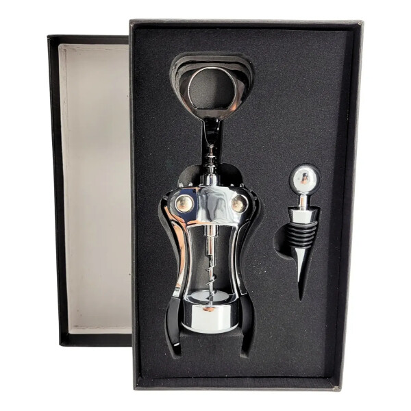 Set de sacacorchos y tapón de vinos Set de sacacorchos y tapón de vinos