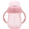 Vaso con boquilla silicona BUBA rosa
