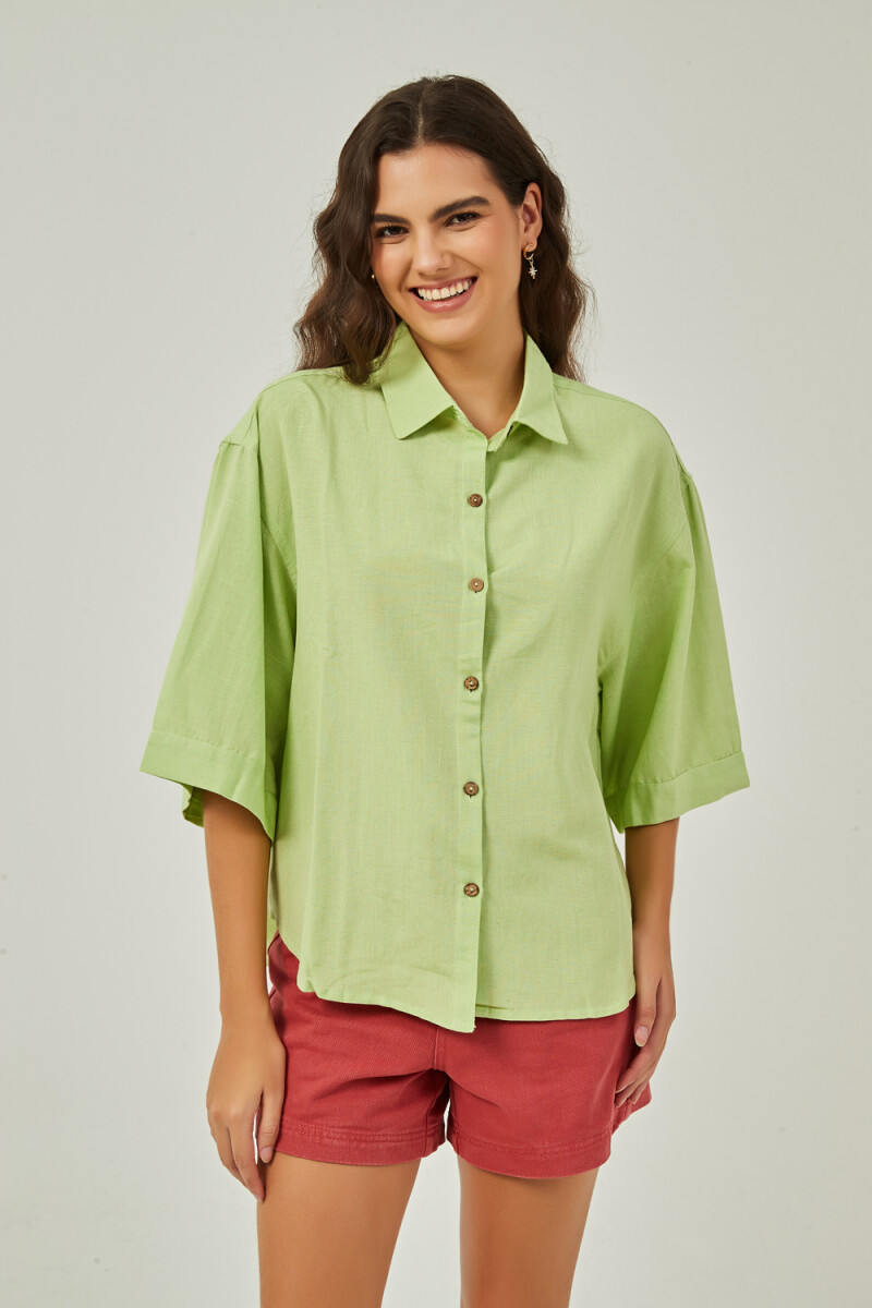 Camisa Aloiki - Verde Fluo 