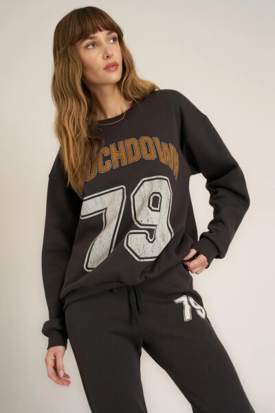 SWEATER TOUCHDOWN Negro
