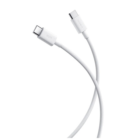 Cable de Datos original Xiaomi USB-C a USB-C 1m 3A Blanco Cable de Datos original Xiaomi USB-C a USB-C 1m 3A Blanco