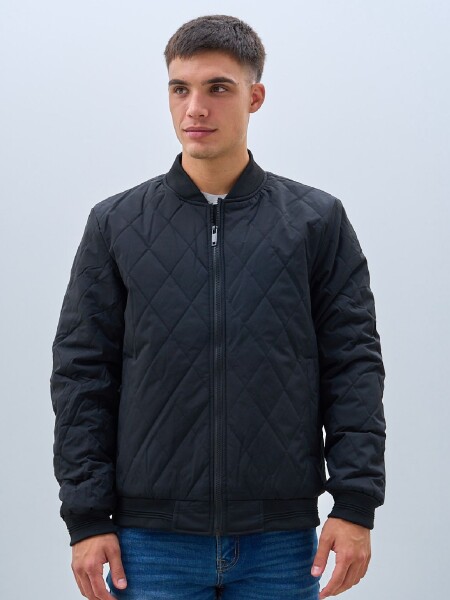CAMPERA OXX 0423 CAPITONEAD NEGRO