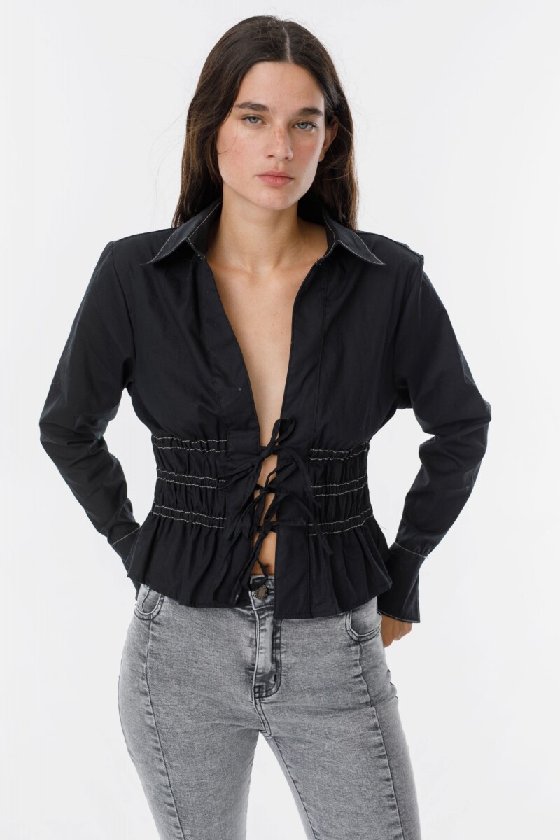 Camisa Nieve Negro