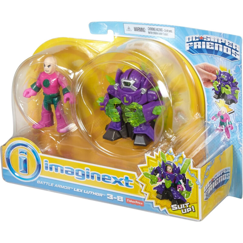Imaginext DC Super Friends, armadura de batalla, Lex Luthor Imaginext DC Super Friends, armadura de batalla, Lex Luthor