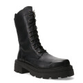 Botas de Mujer Miss Carol YUN acordonada de cuero Negro