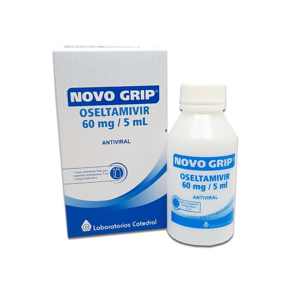 NOVO GRIP POLVO P/ SUSP. FR. X 75 ML. 