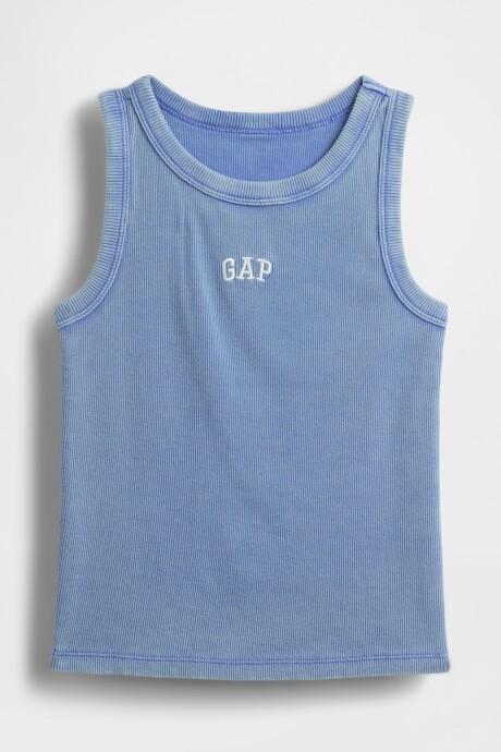 Musculosa Logo Gap Niña Dazzling Blue 183949Tc