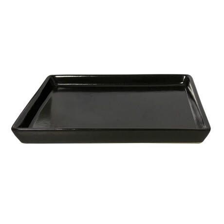 PLATO CUADRADO CERAMICA NEGRO 15X15X2CM 1884-QW021 Q84 PLATO CUADRADO CERAMICA NEGRO 15X15X2CM 1884-QW021 Q84