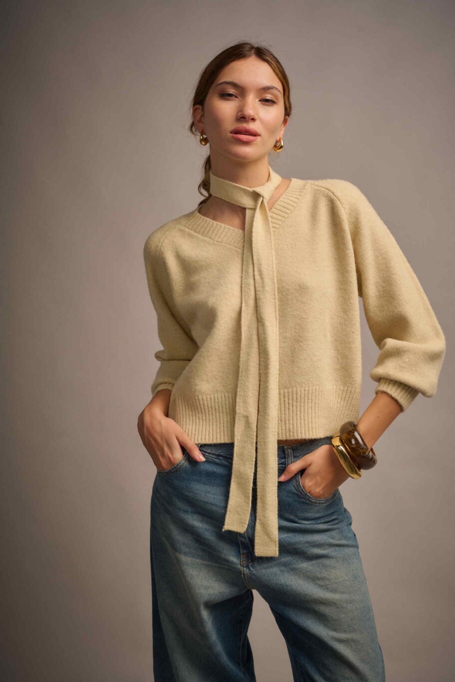 Sweater Galaxia Crudo Sweater Galaxia Crudo