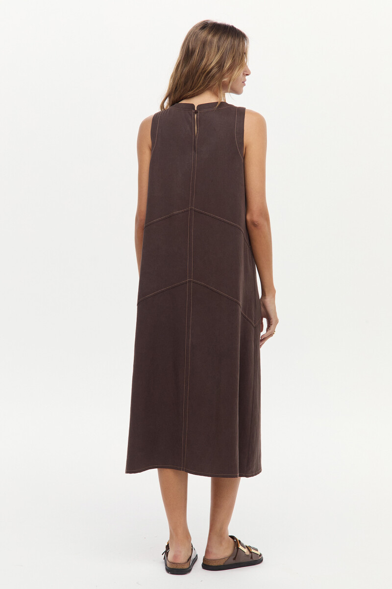 Vestido Italia Chocolate