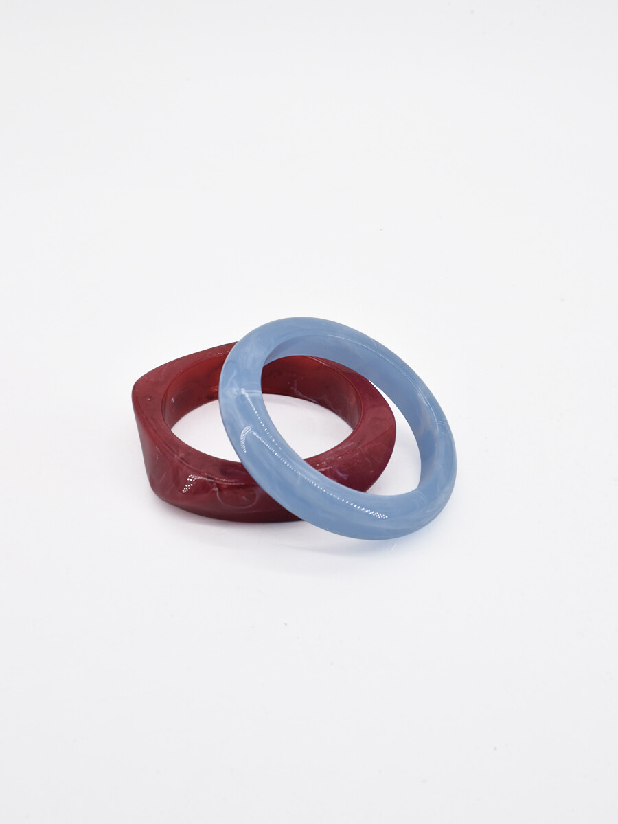 PULSERA CLARISA PACK 2 - VARIANTE 1 (V) 