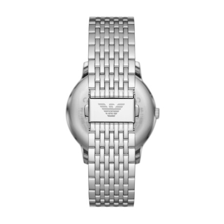 Reloj Emporio Armani Clasico Acero Inoxidable Plata 0