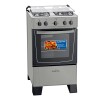 Cocina Combinada Punktal Inoxidable 4 Hornallas Pk-6617 Cocina Combinada Punktal Inoxidable 4 Hornallas Pk-6617