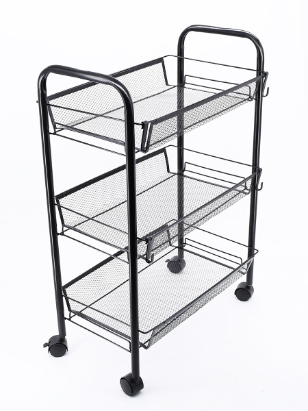 CARRITO ORGANIZADOR NEGRO