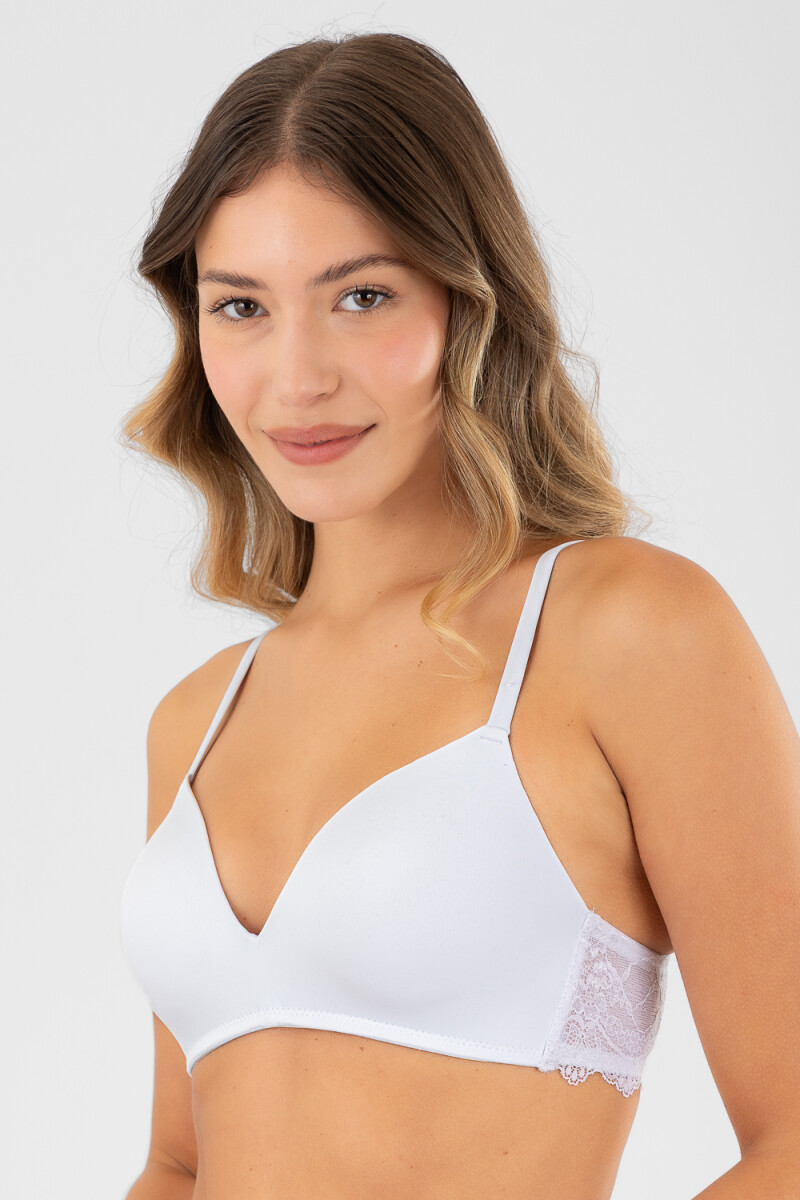 Soutien triangulo prefromado calatea Blanco