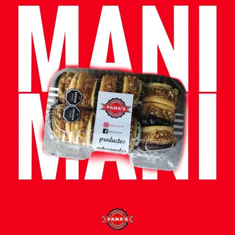 Pack Alfajores de Mani Panas Masas Dulces 001