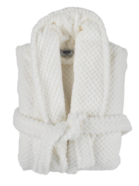 Bata microfibra NITTA L/XL blanco Bata microfibra NITTA L/XL blanco