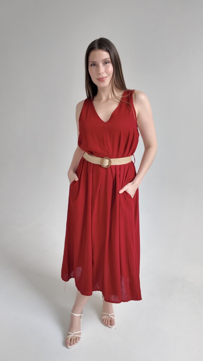 Vestido Sevilla - Rojo 