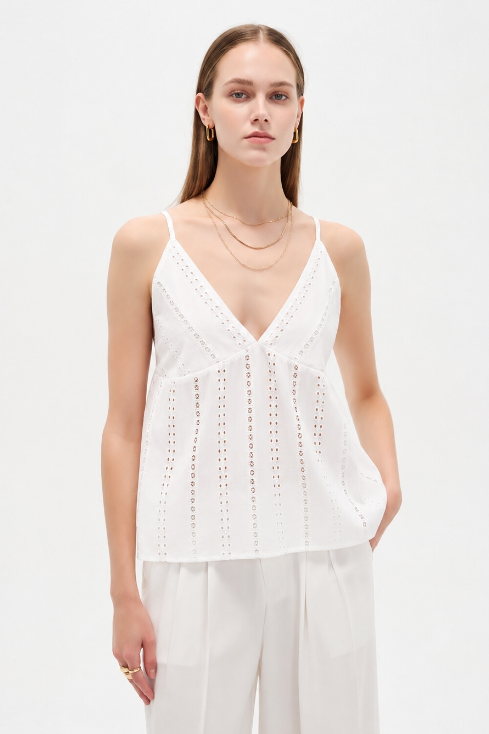 Musculosa Cusia Marfil / Off White
