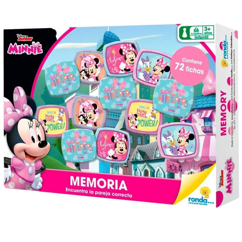 Juego de Memoria RONDA Minnie Juego de Memoria RONDA Minnie