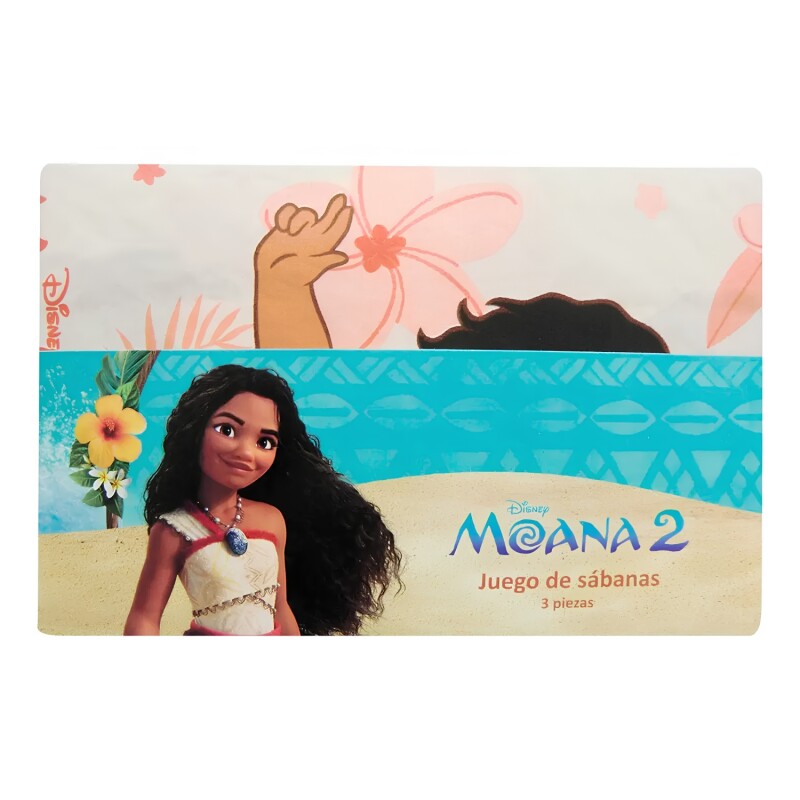 Juego De Sábanas Disney Infantil 1 Plaza Frozen Para Dormitorio Infantil Moana