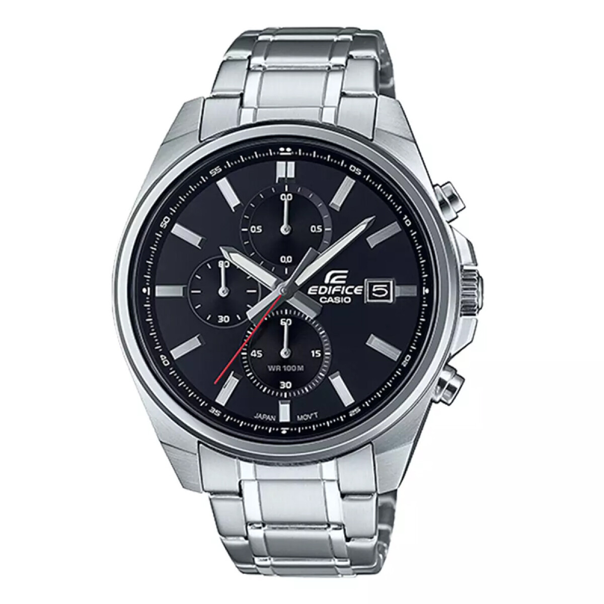 Reloj Edifice Clasico de Acero Inoxidable EFV-610D 