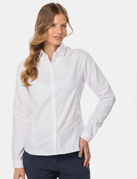 CAMISA LISA OXFORD Blanco