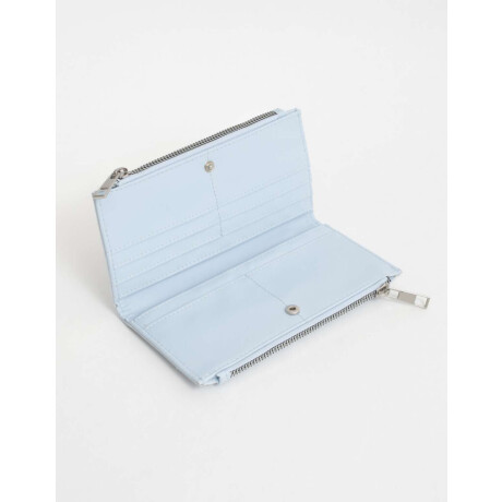 Billetera Fichero Negro Azul Celeste