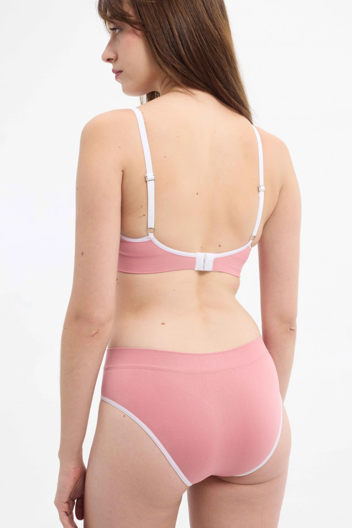 Bikini PIMENTON Contratono Rosa/Blanco