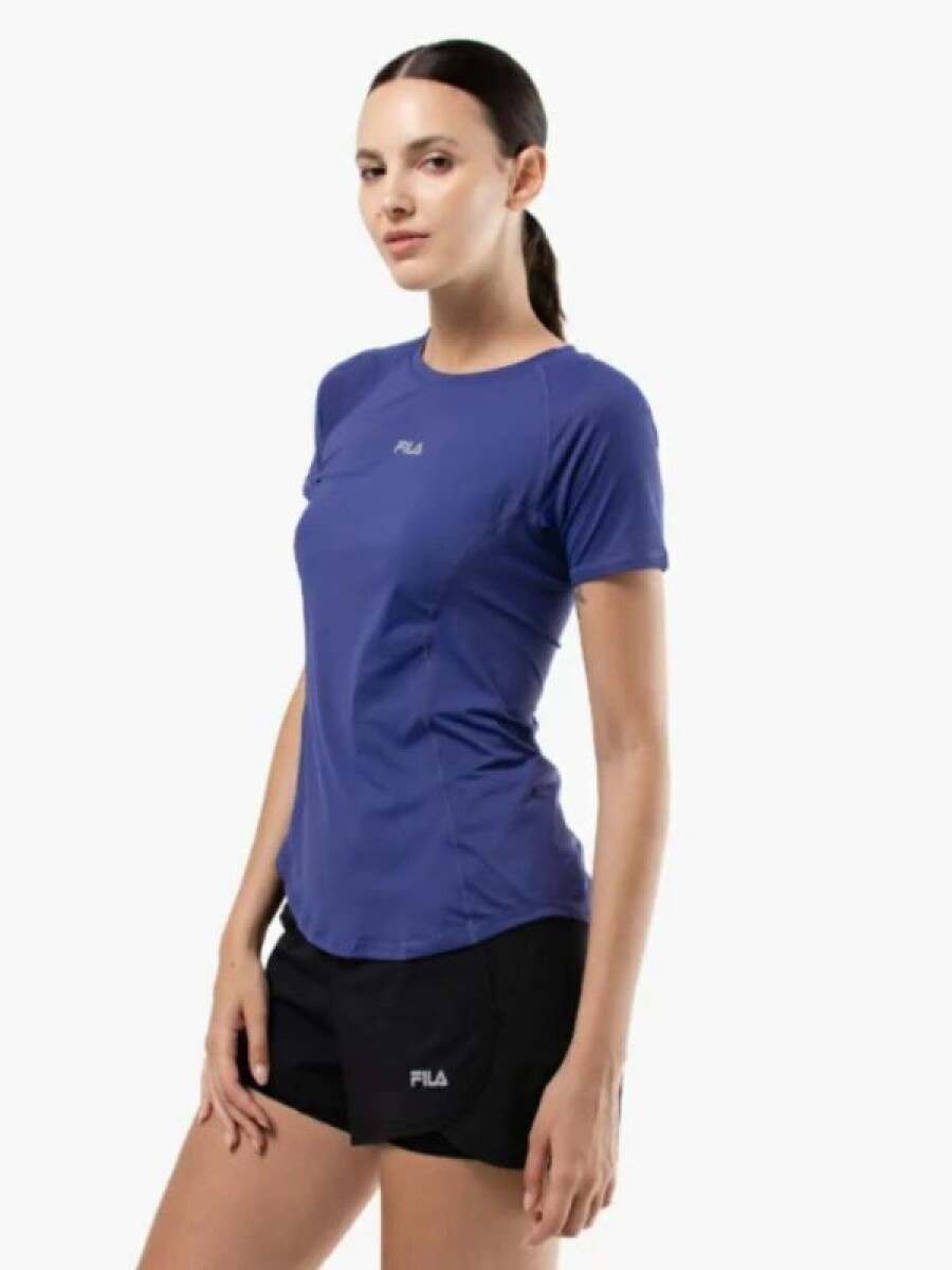 Remera FILA manga corta RACER - Azul/carbono 