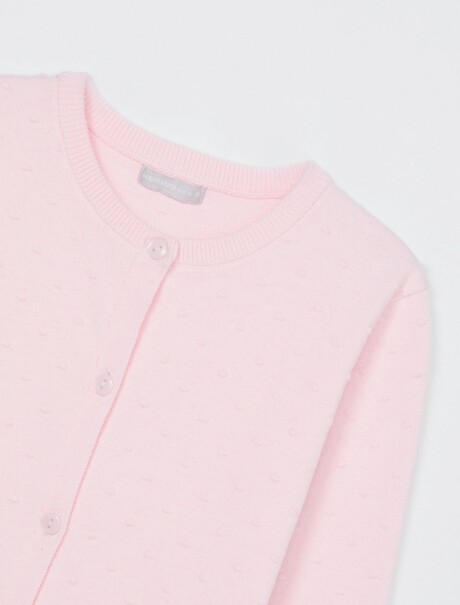 CARDIGAN INFANTIL ROSADO