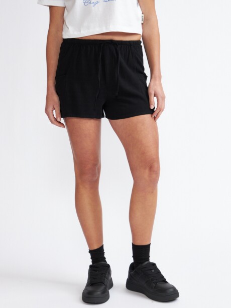 SHORT BURGOS NEGRO